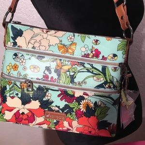 Sakroots Crossbody Bag Flower Power